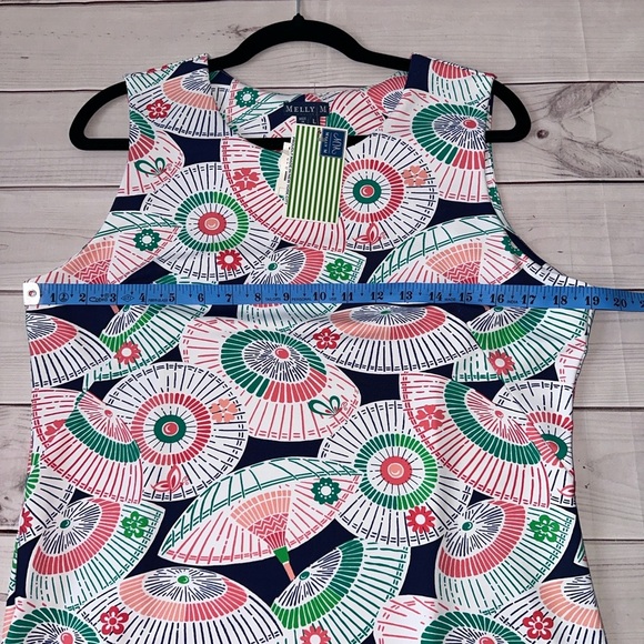 Melly M Sleeveless Dress – Size Large – Made in USA – NWT Golf Tennis Pickleball - Picture 5 of 7